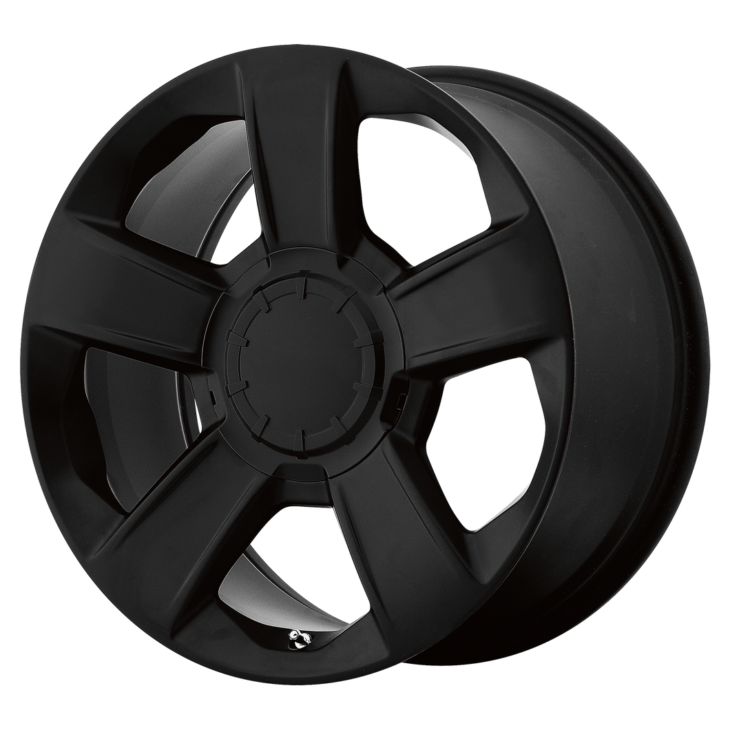 20x9 6x139.7 OE Creations Replica Wheels PR152 Satin Black 27 offset 78.3 hub