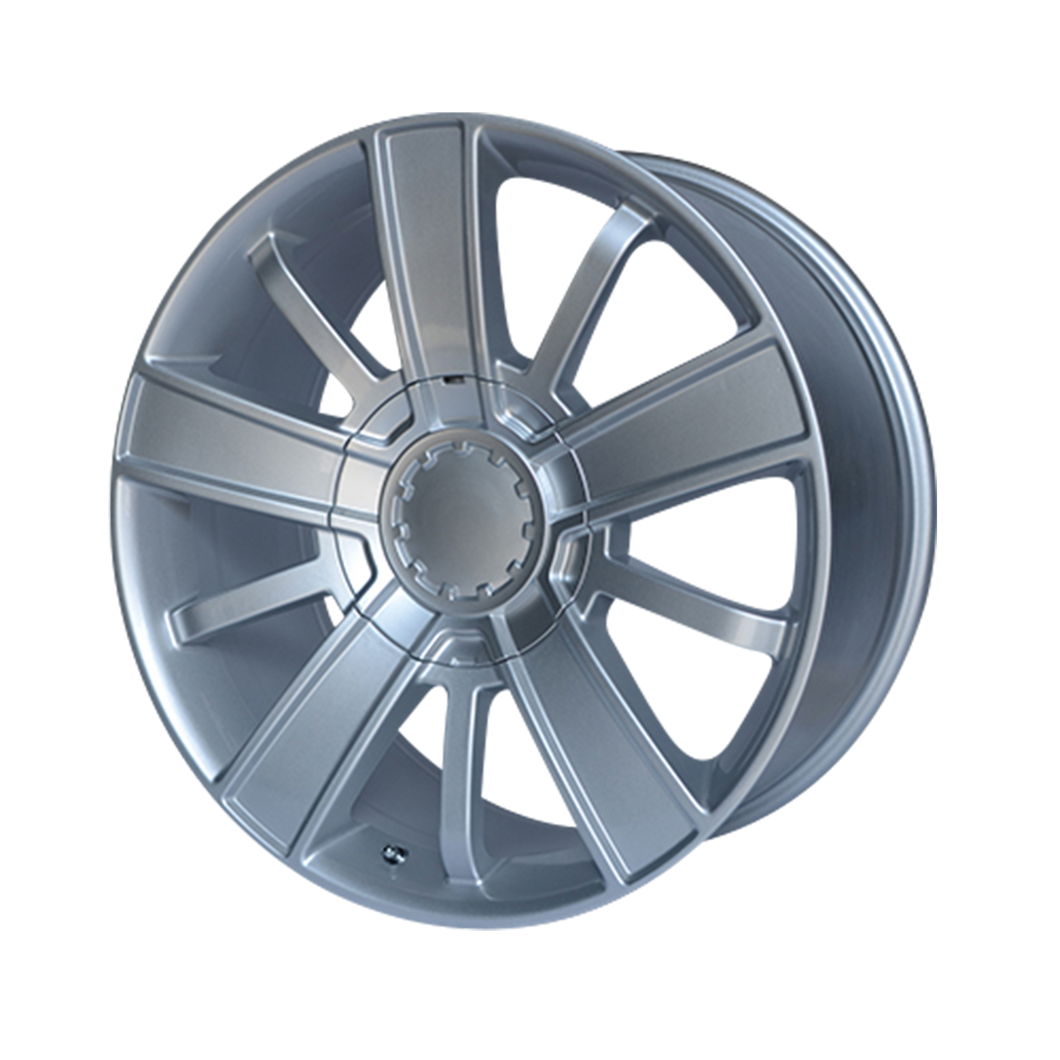 20x9 6x139.7 OE Creations Replica Wheels PR153 Silver 27 offset 78.3 hub