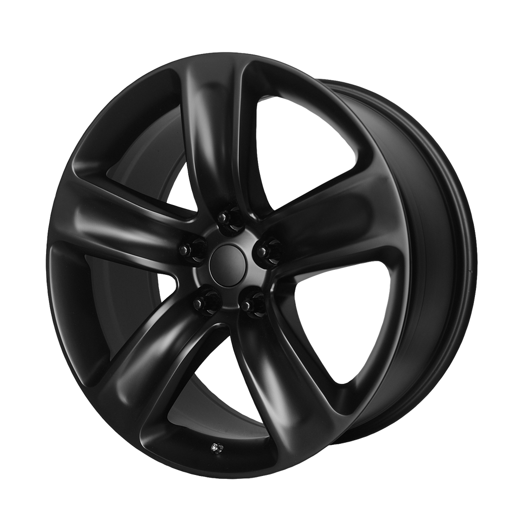 20x9 5x127 OE Creations Replica Wheels PR154 Semi Gloss Black 34 offset 71.5 hub