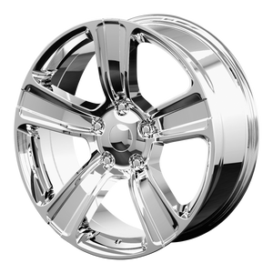 20x9 5x139.7 OE Creations Replica Wheels PR155 Chrome 18 offset 77.8 hub