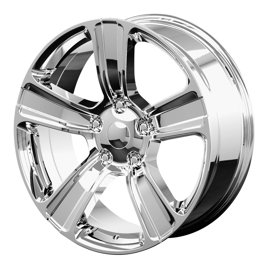 20x9 5x139.7 OE Creations Replica Wheels PR155 Chrome 18 offset 77.8 hub