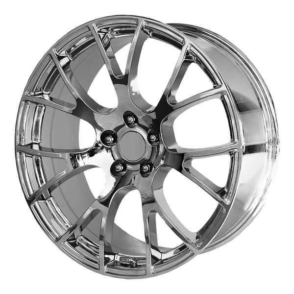 22x11 5x115 OE Creations Replica Wheels PR161 Chrome 18 offset 71.5 hub