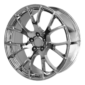 22x11 5x115 OE Creations Replica Wheels PR161 Chrome 18 offset 71.5 hub