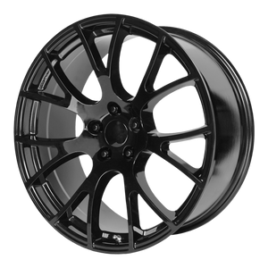 20x10.5 5x115 OE Creations Replica Wheels PR161 Gloss Black 25 offset 71.5 hub