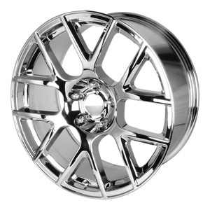 20x9 5x115 OE Creations Replica Wheels PR163 Chrome 20 offset 71.5 hub