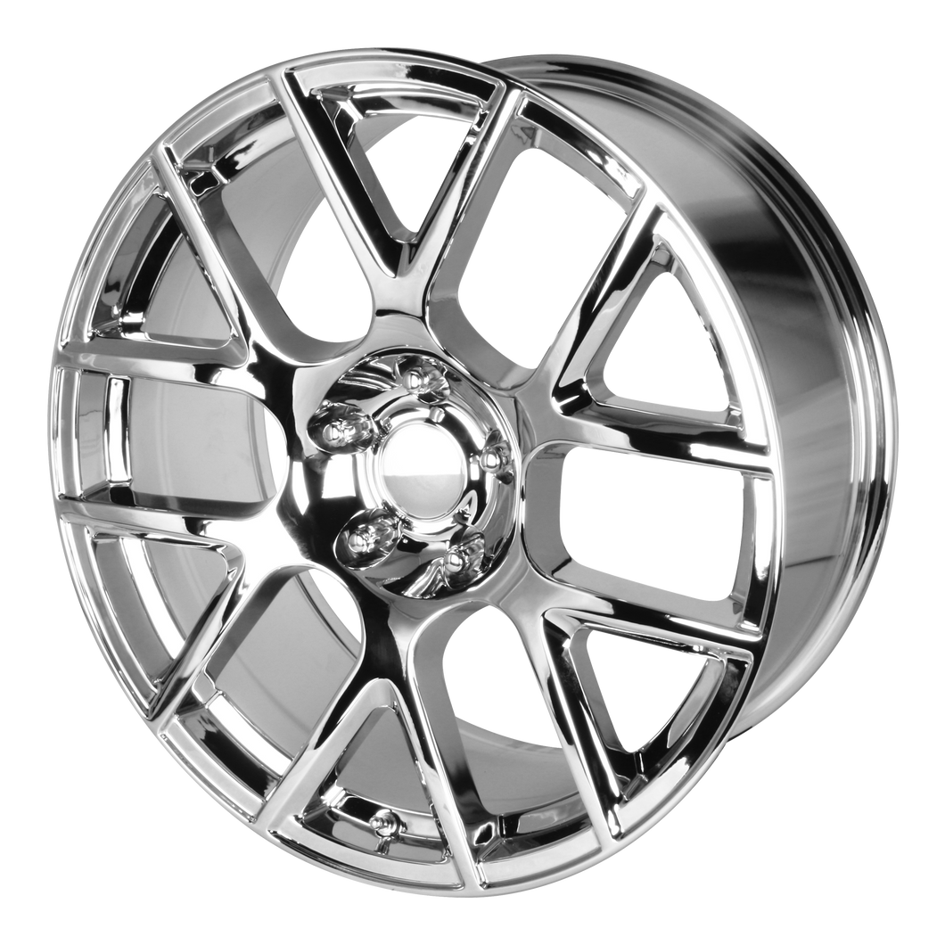 20x9 5x115 OE Creations Replica Wheels PR163 Chrome 20 offset 71.5 hub