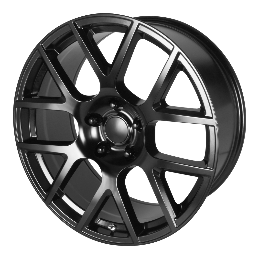 20x9 5x115 OE Creations Replica Wheels PR163 Satin Black 20 offset 71.5 hub