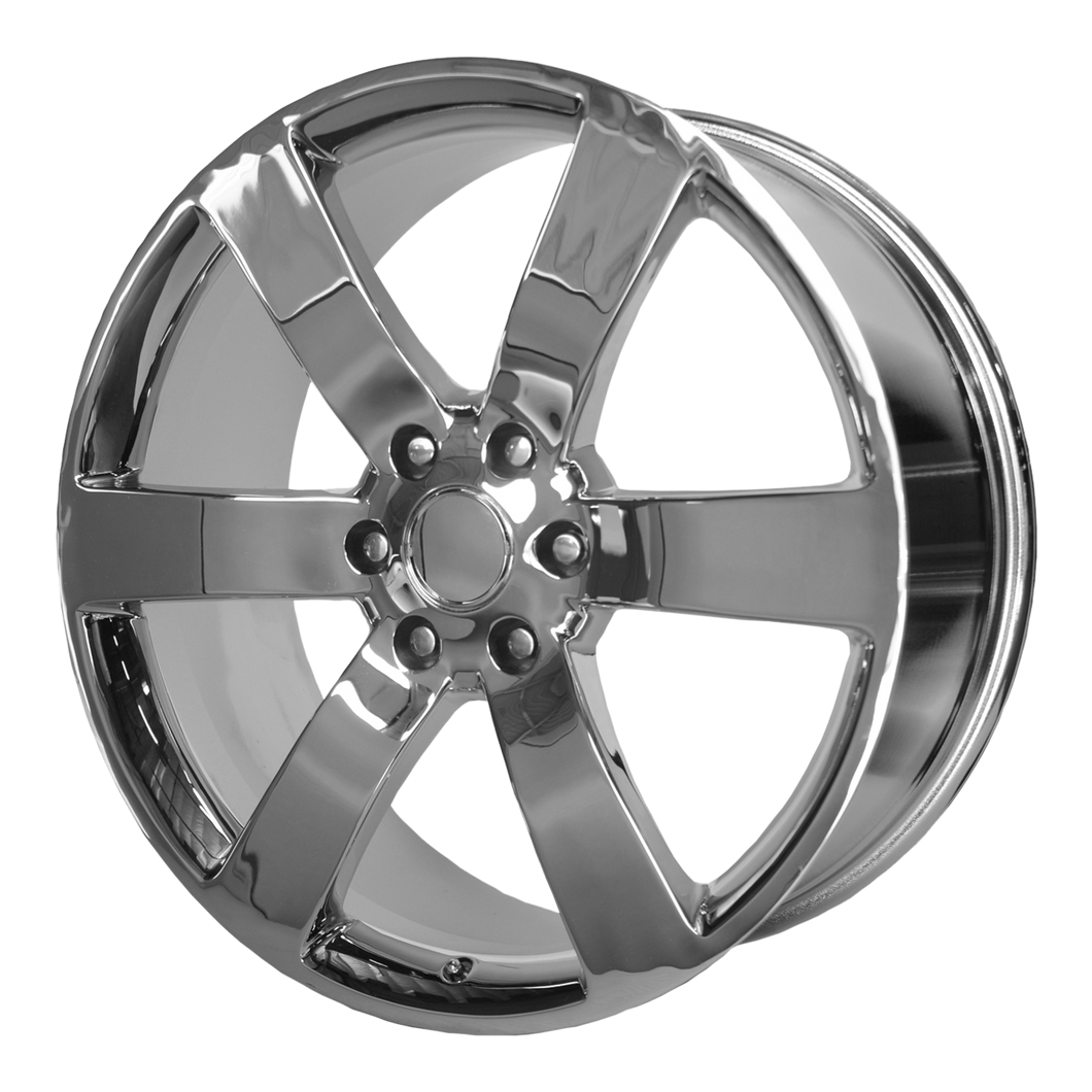 22x9 6x127 OE Creations Replica Wheels PR165 Chrome 44 offset 78.3 hub