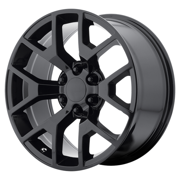 22x9 6x139.7 OE Creations Replica Wheels PR169 Gloss Black 27 offset 78.3 hub