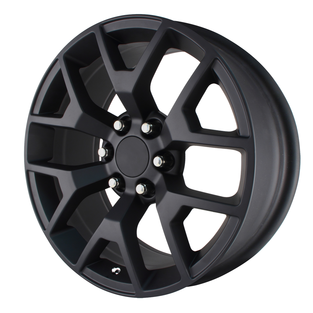 24x10 6x139.7 OE Creations Replica Wheels PR169 Matte Black 31 offset 78.3 hub