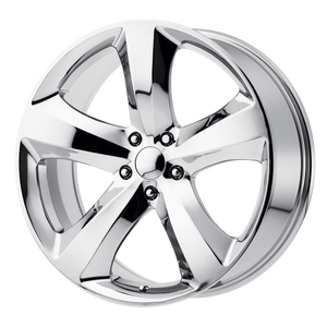 20x8 5x115 OE Creations Replica Wheels PR170 Chrome 24 offset 71.5 hub