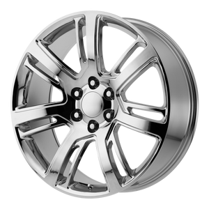 22x9 6x139.7 OE Creations Replica Wheels PR171 Chrome 24 offset 78.3 hub