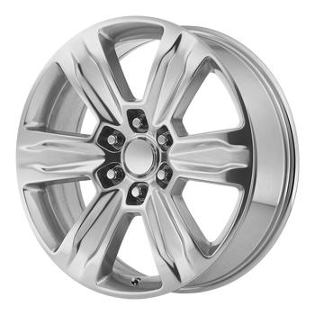 22x9 6x135 OE Creations Replica Wheels PR172 Polished 44 offset 87.1 hub