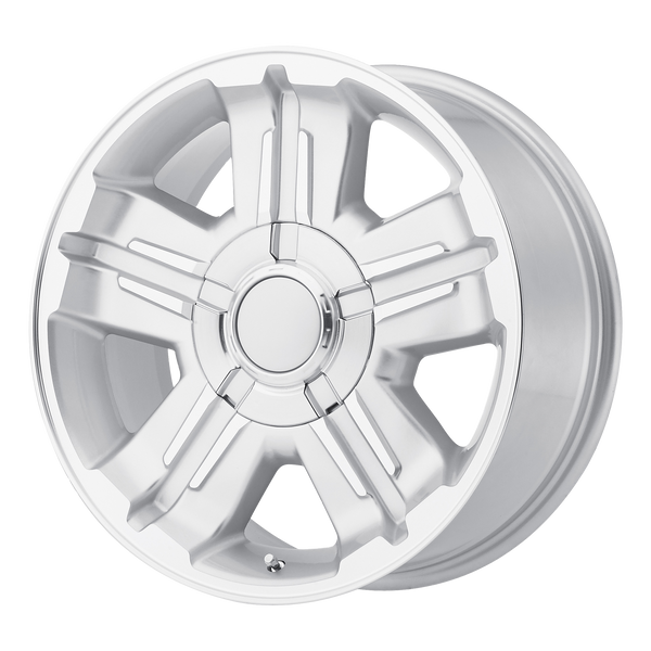 18x8 6x139.7 OE Creations Replica Wheels PR173 Silver 30 offset 78.3 hub