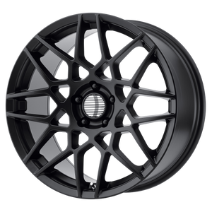 18x10 5x114.3 OE Creations Replica Wheels PR178 Satin Black 45 offset 70.6 hub