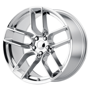 20x9 5x115 OE Creations Replica Wheels PR179 Chrome 20 offset 71.5 hub