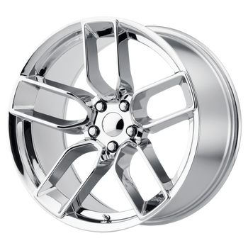 20x9 5x115 OE Creations Replica Wheels PR179 Chrome 20 offset 71.5 hub