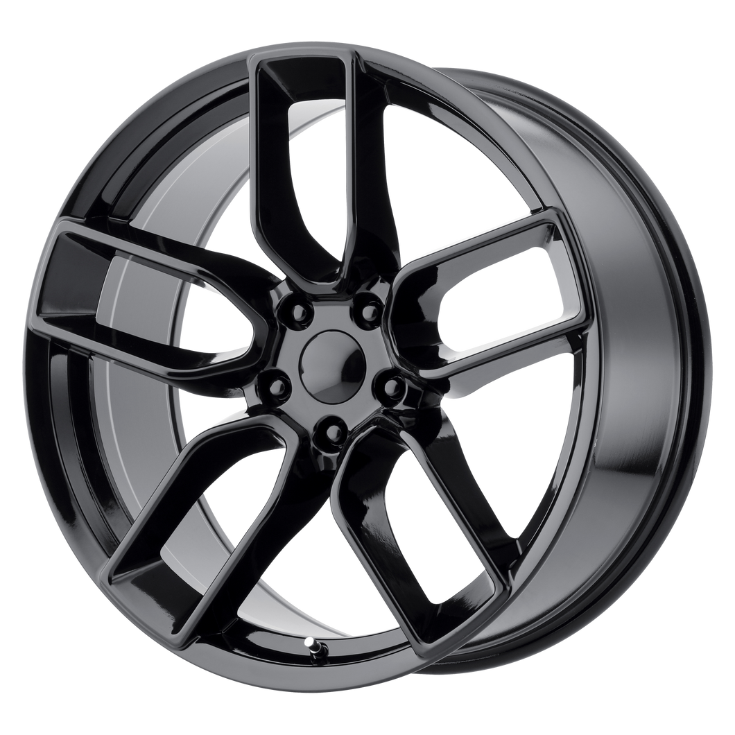 20x10.5 5x115 OE Creations Replica Wheels PR179 Gloss Black 25 offset 71.5 hub