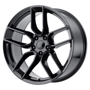 20x9 5x115 OE Creations Replica Wheels PR179 Gloss Black 20 offset 71.5 hub