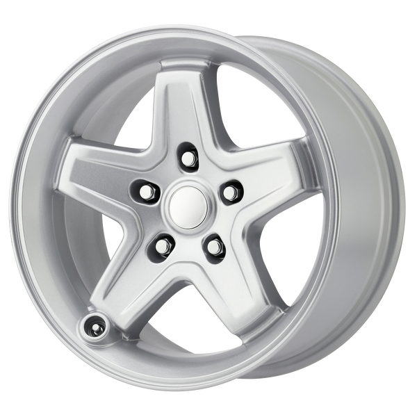 17x8.5 5x127 OE Creations Replica Wheels PR180 Silver 10 offset 72.7 hub