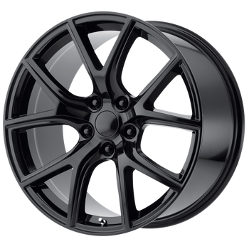 20x10 5x115 OE Creations Replica Wheels PR181 Gloss Black 18 offset 71.5 hub