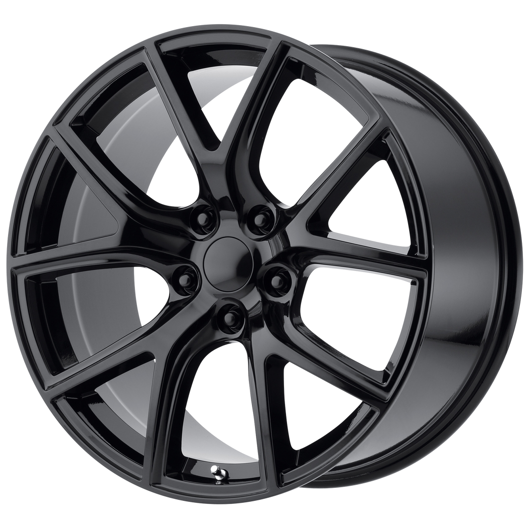 20x10 5x115 OE Creations Replica Wheels PR181 Gloss Black 18 offset 71.5 hub