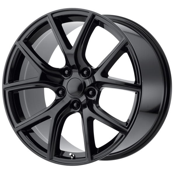 20x10 5x127 OE Creations Replica Wheels PR181 Gloss Black 50 offset 71.5 hub