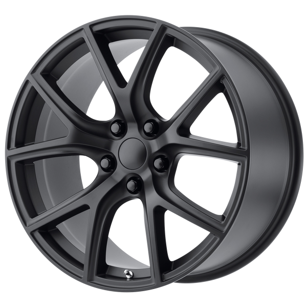 20x10 5x127 OE Creations Replica Wheels PR181 Satin Black 50 offset 71.5 hub