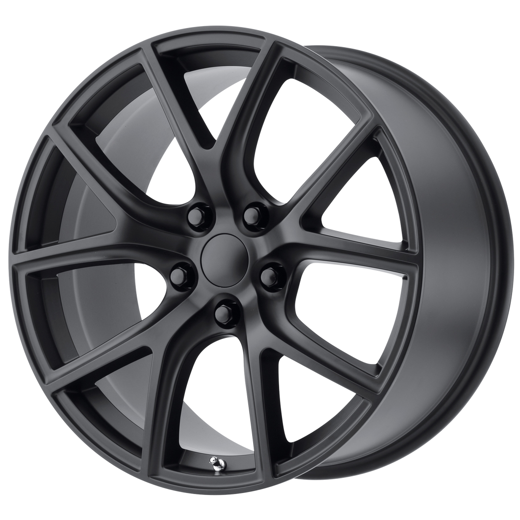 20x10 5x127 OE Creations Replica Wheels PR181 Satin Black 50 offset 71.5 hub