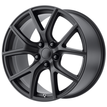 20x9 5x127 OE Creations Replica Wheels PR181 Satin Black 34 offset 71.5 hub