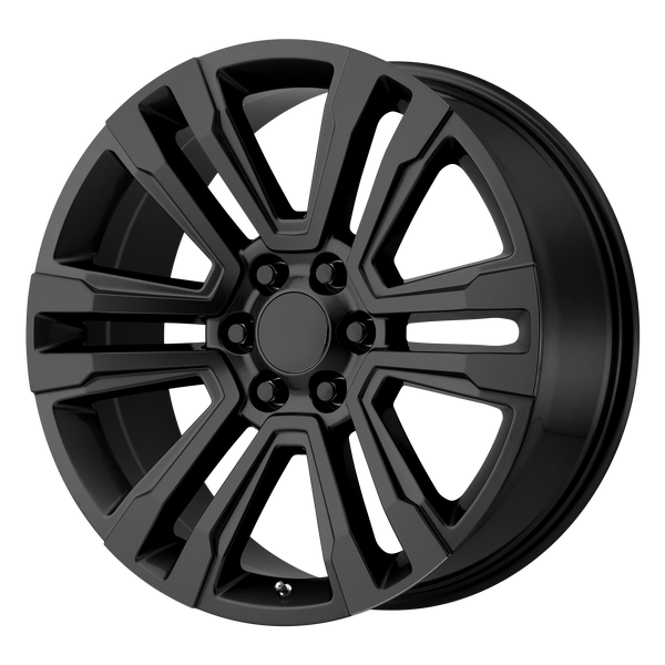 22x9 6x139.7 OE Creations Replica Wheels PR182 Satin Black 24 offset 78.1 hub
