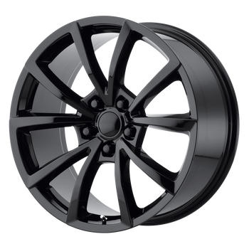 20x9 5x127 OE Creations Replica Wheels PR184 Gloss Black 34 offset 71.5 hub