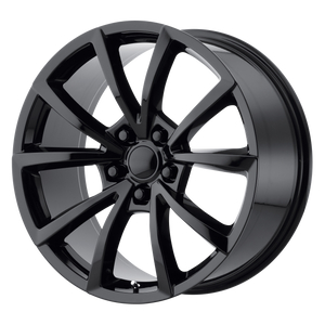 20x10 5x127 OE Creations Replica Wheels PR184 Gloss Black 50 offset 71.5 hub