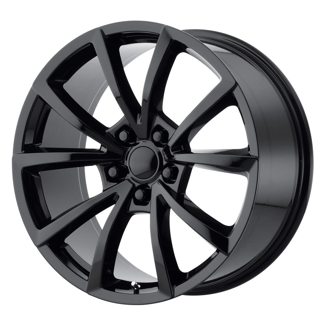 20x10 5x127 OE Creations Replica Wheels PR184 Gloss Black 50 offset 71.5 hub