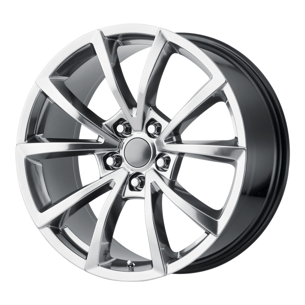 20x10 5x127 OE Creations Replica Wheels PR184 Hyper Silver Dark 50 offset 71.5 hub