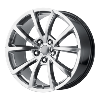 20x10 5x127 OE Creations Replica Wheels PR184 Hyper Silver Dark 50 offset 71.5 hub