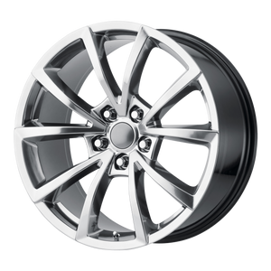 20x9 5x127 OE Creations Replica Wheels PR184 Hyper Silver Dark 34 offset 71.5 hub