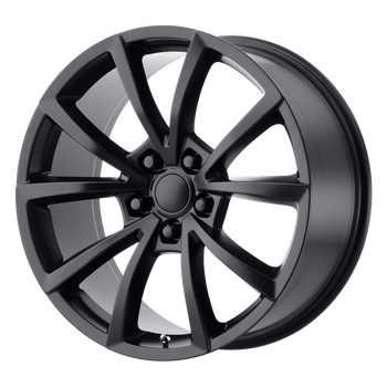 20x10 5x127 OE Creations Replica Wheels PR184 Satin Black 50 offset 71.5 hub