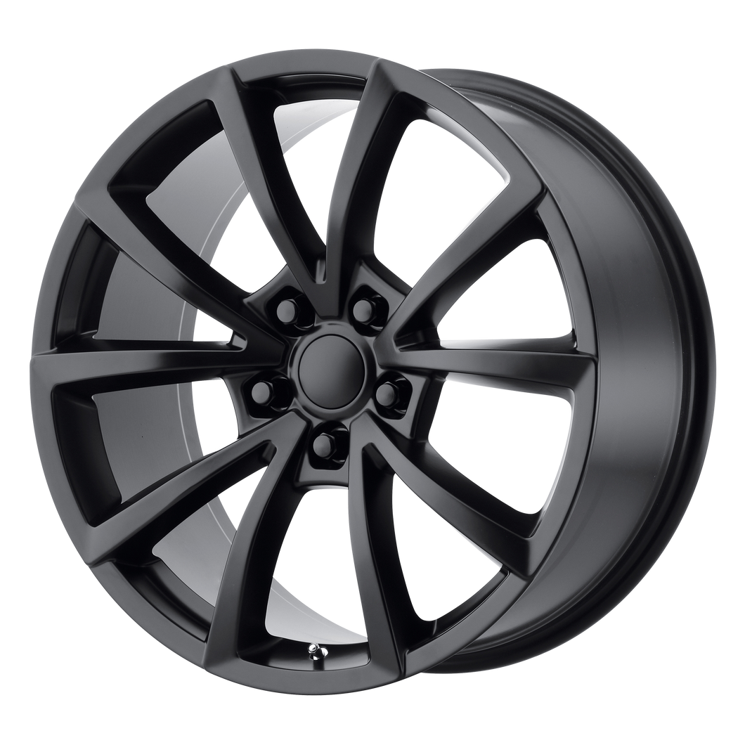 20x10 5x127 OE Creations Replica Wheels PR184 Satin Black 50 offset 71.5 hub