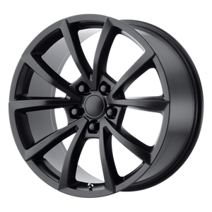 20x9 5x127 OE Creations Replica Wheels PR184 Satin Black 34 offset 71.5 hub