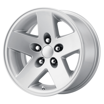 16x8 5x114.3 OE Creations Replica Wheels PR185 Silver 0 offset 71.5 hub