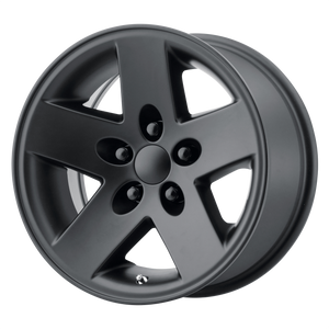 16x8 5x114.3 OE Creations Replica Wheels PR185 Matte Black 0 offset 71.5 hub