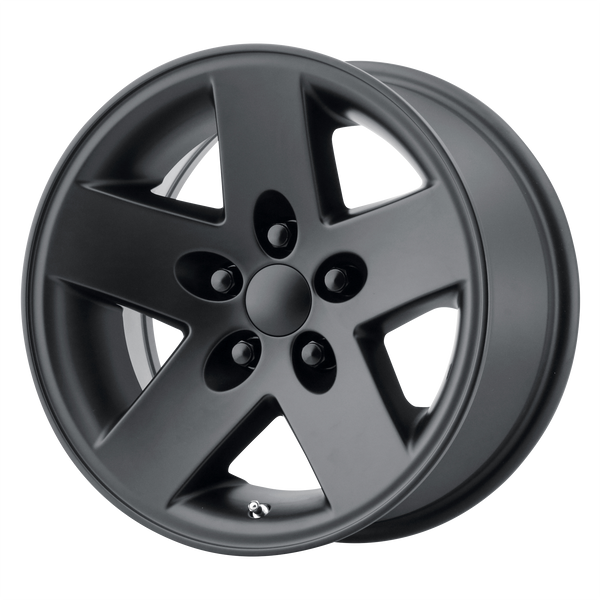 16x8 5x114.3 OE Creations Replica Wheels PR185 Matte Black 0 offset 71.5 hub