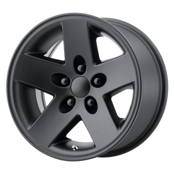 16x8 5x114.3 OE Creations Replica Wheels PR185 Matte Black 0 offset 71.5 hub