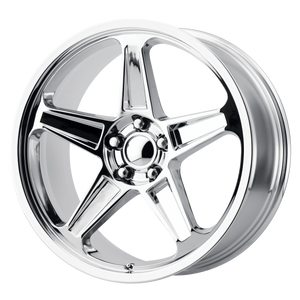 20x10.5 5x115 OE Creations Replica Wheels PR186 Chrome 25 offset 71.5 hub