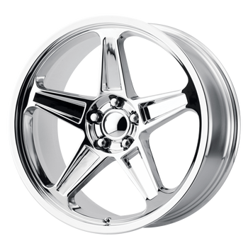 20x10.5 5x115 OE Creations Replica Wheels PR186 Chrome 25 offset 71.5 hub