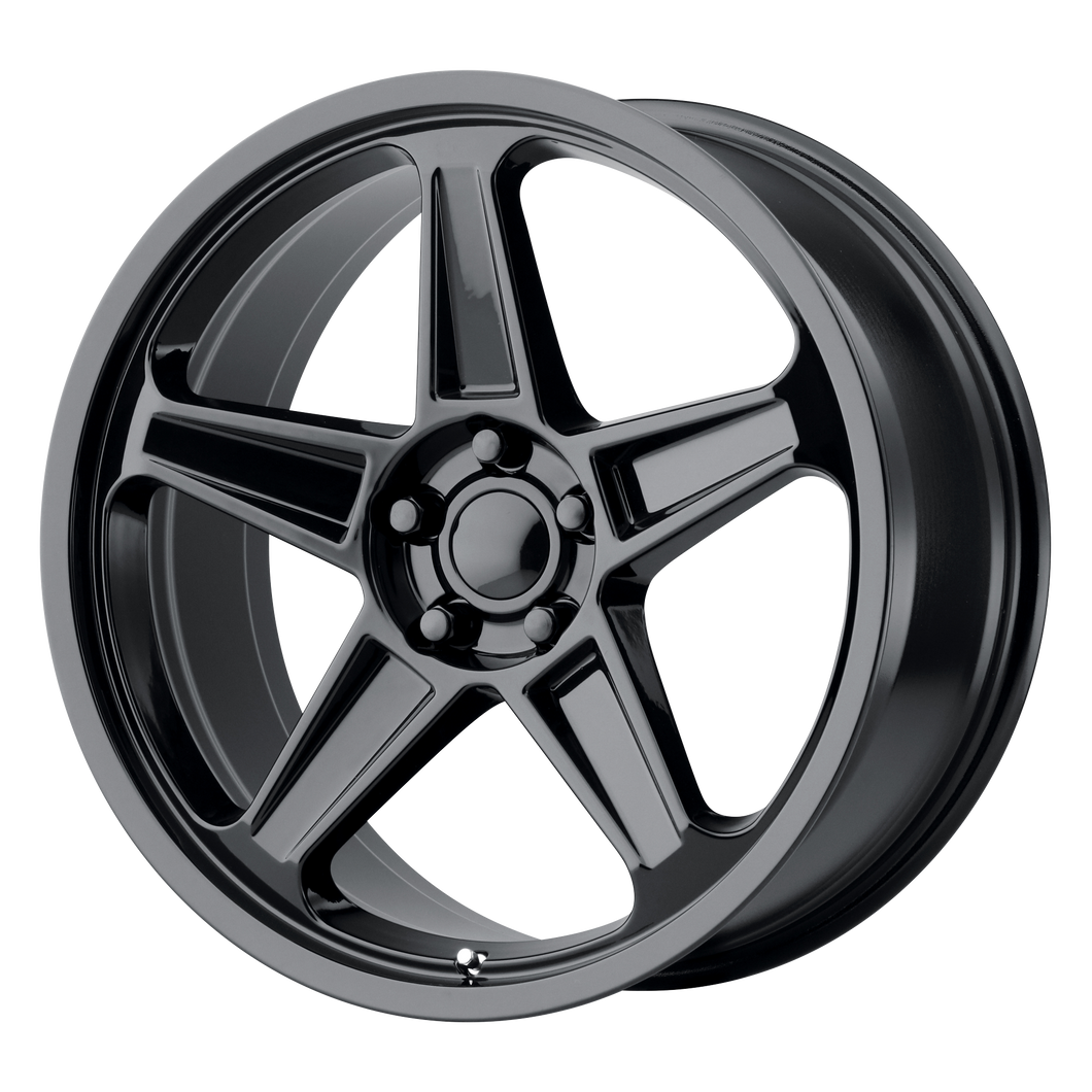 20x10.5 5x115 OE Creations Replica Wheels PR186 Gloss Black 25 offset 71.5 hub