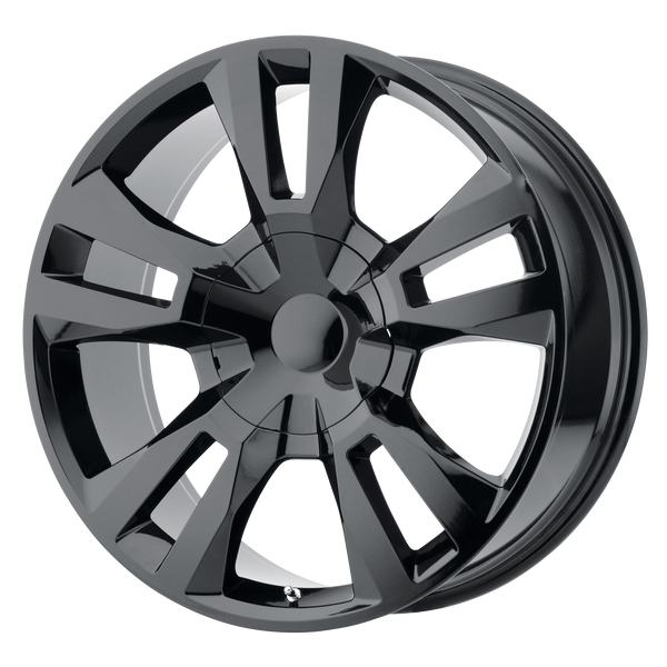 22x9 6x139.7 OE Creations Replica Wheels PR188 Gloss Black 24 offset 78.1 hub