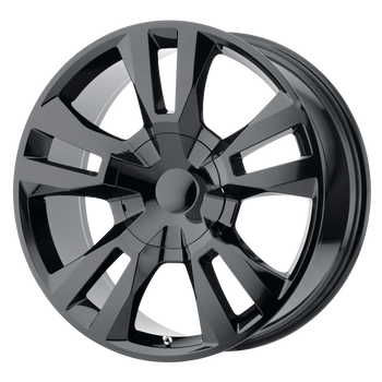 22x9 6x139.7 OE Creations Replica Wheels PR188 Gloss Black 24 offset 78.1 hub