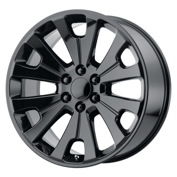 22x9 6x139.7 OE Creations Replica Wheels PR190 Gloss Black 24 offset 78.1 hub